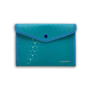 Penmate, koperta PP na zatrzask, niebieska, A5, 1 szt.