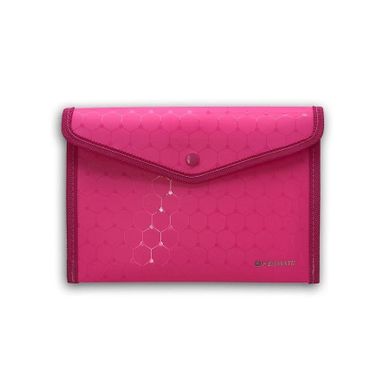 Penmate, koperta PP na zatrzask, różowa, A5, 1 szt.