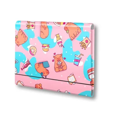 Penmate, teczka łamana na gumkę, A4, nierysująca, kapibara food