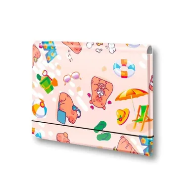 Penmate, teczka łamana na gumkę, A5, nierysująca, kapibara plaża