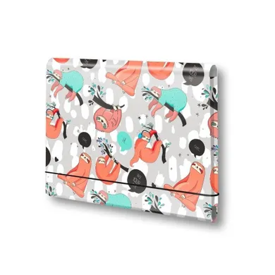 Penmate, teczka łamana na gumkę, A5, nierysująca, leniwce