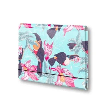 Penmate, teczka łamana na gumkę, A5, nierysująca, tukan