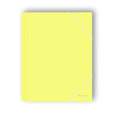 Penmate, teczka z gumką A4, żółta, 1 szt.