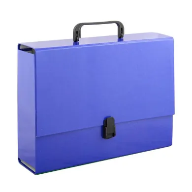 Penmate, teczka z rączką, A4, ciemnoniebieska, 1 szt.