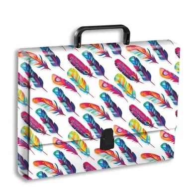 Penmate, teczka z rączką, A4, piórka, 1 szt.