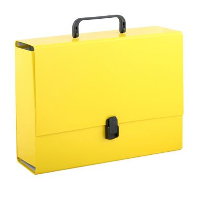 Penmate, teczka z rączką, A4, żółta pastelowa, 1 szt.