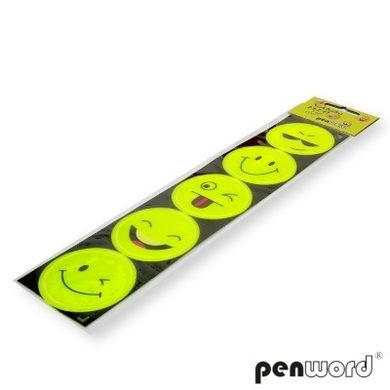 Penword, naklejki, odblaskowe buźki
