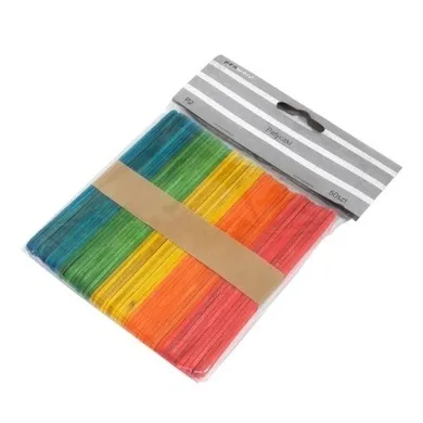 Penword, patyczki drewniane, 5 kolorów, 50 szt.