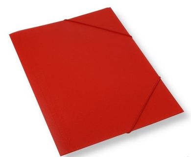 Penword, teczka A4 z gumką, czerwona, 1 szt.