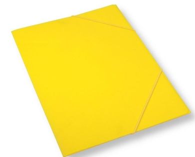Penword, teczka A4 z gumką, żółta, 1 szt.