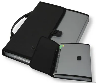 Penword, teczka A4 z rączką, czarna, 1 szt.