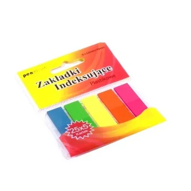 Penword, zakładki indeksujące, plastikowe, 12-45 mm, 5-25 szt.