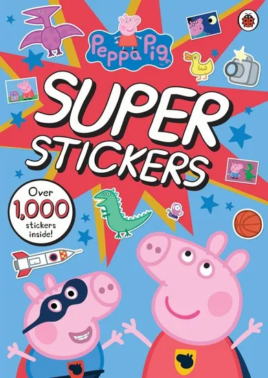Peppa Pig. Super Stickers Activity Book (wersja angielska)