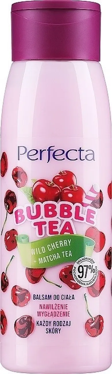 Perfecta, Bubble Tea, balsam do ciała Wild Cherry