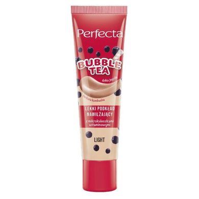 Perfecta, bubble tea lekki, podkład nawilżający, light, 30 ml