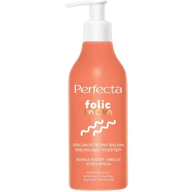 Perfecta, Folic Mom, specjalistyczny balsam redukujący rozstępy, 200 ml