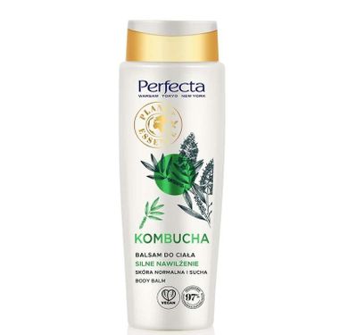 Perfecta, Planet Essence, balsam do ciała silne nawilżenie, kombucha, 400 ml