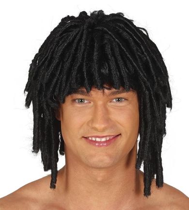 Peruka, rasta, dredy czarne