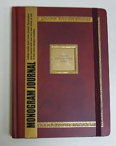 Peter Pauper, notes, monogram zabytek, 1 szt.