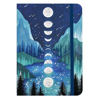 Peter Pauper Press, notatnik mini, Fazy Księżyca, 1 szt.