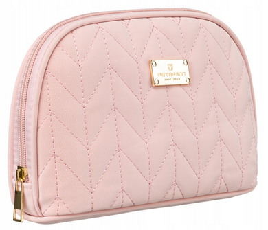 Peterson, kosmetyczka, 1-komorowa, różowa