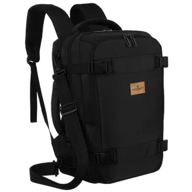 Peterson, plecak podróżny, bagaż podręczny, czarny