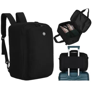 Peterson, plecak podróżny, czarny