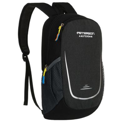 Peterson, plecak turystyczny, czarny
