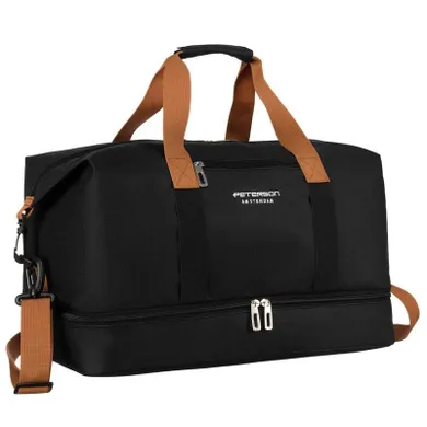 Peterson, torba podróżna, czarna