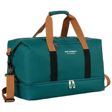 Peterson, torba weekendowa, turkusowa