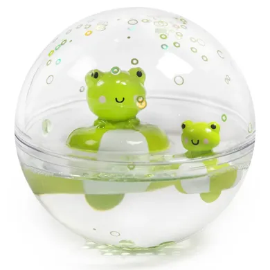 Petit Boum, Happy Bubbles, kula sensoryczna, żaba, 10 cm