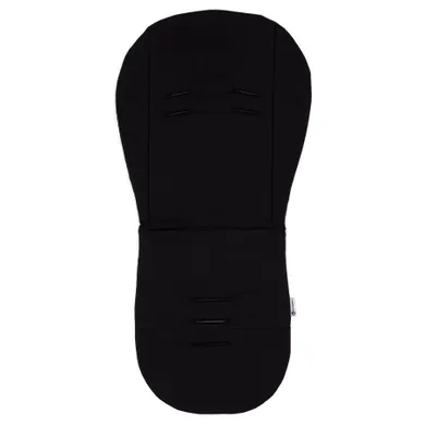 Petite&Mars, dwustronna wkładka do wózka Memory Foam, bawełniana, black
