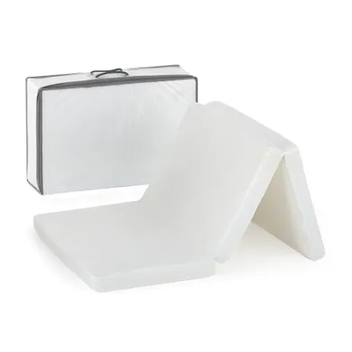 Petite&Mars, Foldie, materac turystyczny, white, 60-120 cm