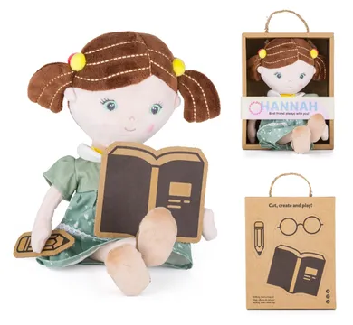 Petite&Mars, Hannah, lalka szmaciana, 35 cm