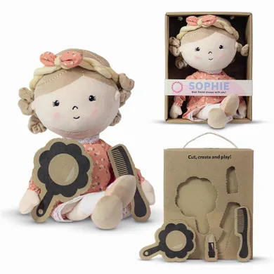 Petite&Mars, Sophie, lalka szmaciana, 35 cm