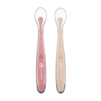 Petite&Mars, Take&Match, zestaw łyżeczek silikonowych z etui
