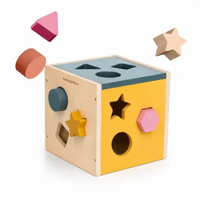 Petite&Mars, Wood Of Mars Gravity, drewniany sorter kształtów