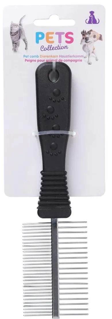 Pets Collection, grzebień dwustronny do pielęgnacji zwierząt