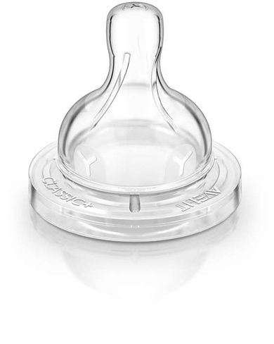 Philips Avent, Classic, smoczek do gęstych pokarmów, 6m+, 2 szt.