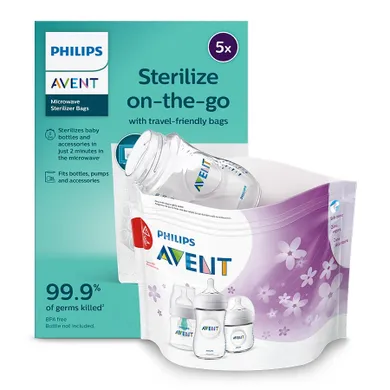 Philips Avent, torebki do sterylizacji w mikrofali, 25 szt.