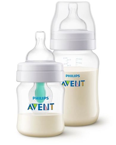 Philips Avent, zestaw butelek antykolkowych, SCD809/01, 2 szt.