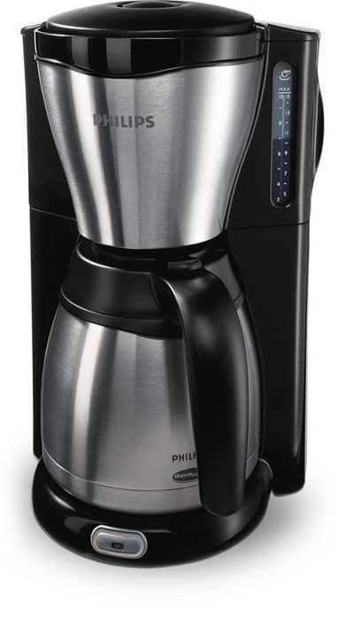 Philips, ekspres przelewowy, 1000 W, czarny, HD7546/20