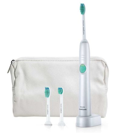Philips, Sonicare EasyClean, szczoteczka soniczna + 2 głowice ProResults + kosmetyczka, HX6511/33