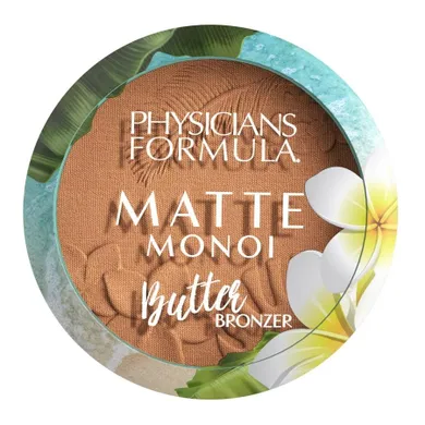 Physicians Formula, Matte Monoi Butter Bronzer, matujący puder brązujący do twarzy, Deep, 9g