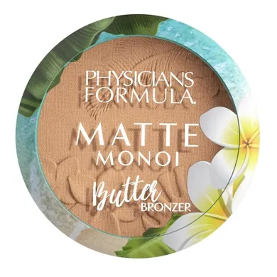 Physicians Formula, Matte Monoi Butter Bronzer, matujący puder brązujący do twarzy, Light, 9g