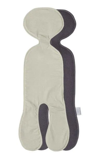 Piapimo, lniana wkładka antypotowa do fotelika samochodowego, oliwkowy, 0-13 kg