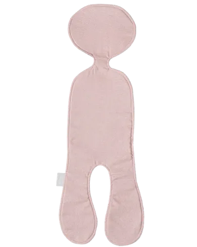 Piapimo, lniana wkładka antypotowa do fotelika samochodowego, róż, 0-13 kg