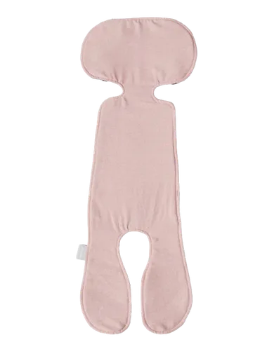 Piapimo, lniana wkładka antypotowa do fotelika samochodowego, róż, 9-18 kg