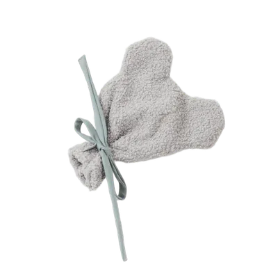 Piapimo, Miś Teddy, termofor z pestkami wiśni, szary