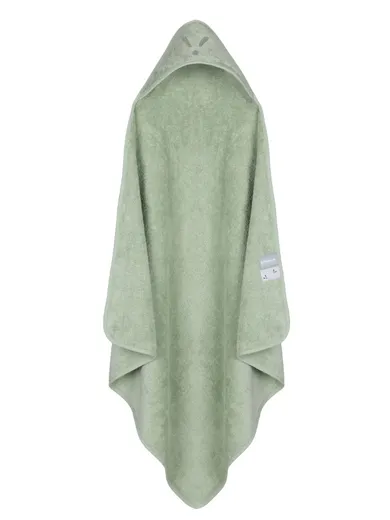 Piapimo, TowelPower, ręcznik z kapturkiem, bambusowo-bawełniany, zielony, 75-75 cm